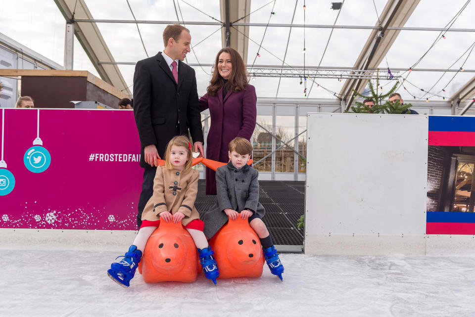 Evered even has a family of Cambridge lookalikes that she appears alongside [Photo: Caters/Mercury Press]