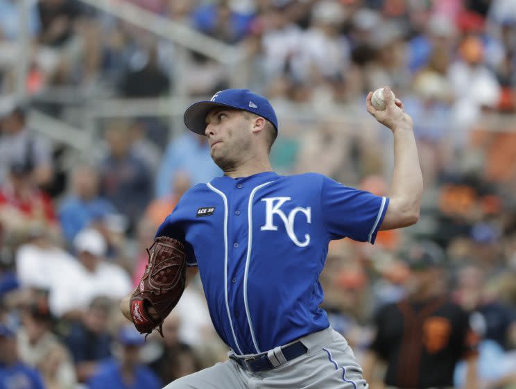 Danny Duffy took a huge step forward in 2016. (AP Photo)