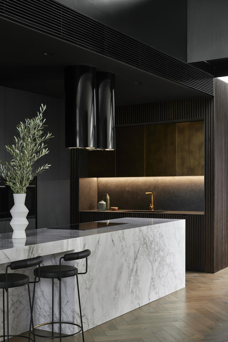 A modern Italian style kitchen