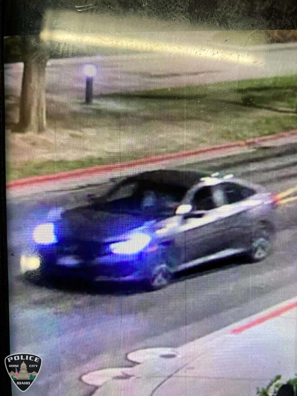 Police said Skylar Meade may be traveling in a gray four-door sedan, possibly a Honda Civic with Idaho license plates. Boise Police Department