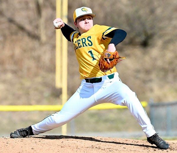 Honesdale graduate Danny Becker is now pitching for Marywood University.