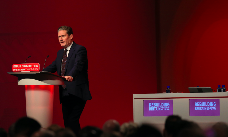 <em>Shadow Brexit secretary Sir Keir Starmer said Labour would support a People’s Vote on the terms of any deal (Getty)</em>