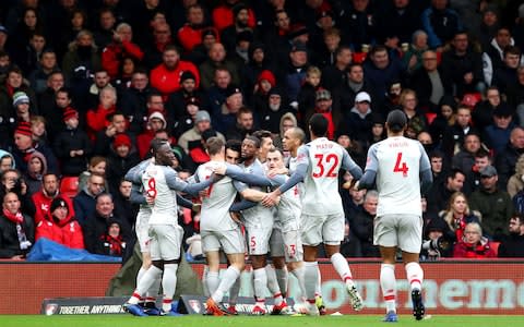 Liverpool celebrate - Credit: Getty Images