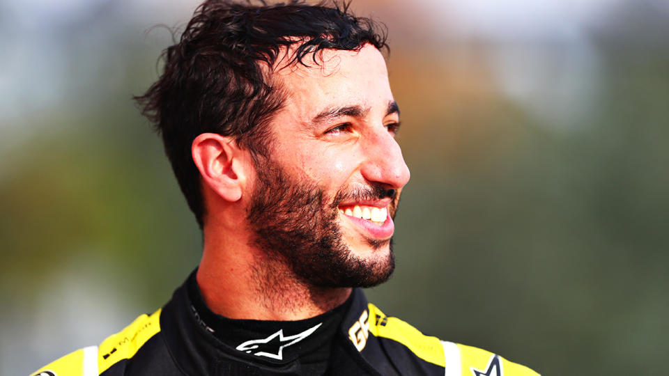 Australian F1 driver Daniel Ricciardo says he is puzzled by a down performance in qualifying on an otherwise productive weekend for Renault. (Photo by Dan Istitene - Formula 1/Formula 1 via Getty Images)