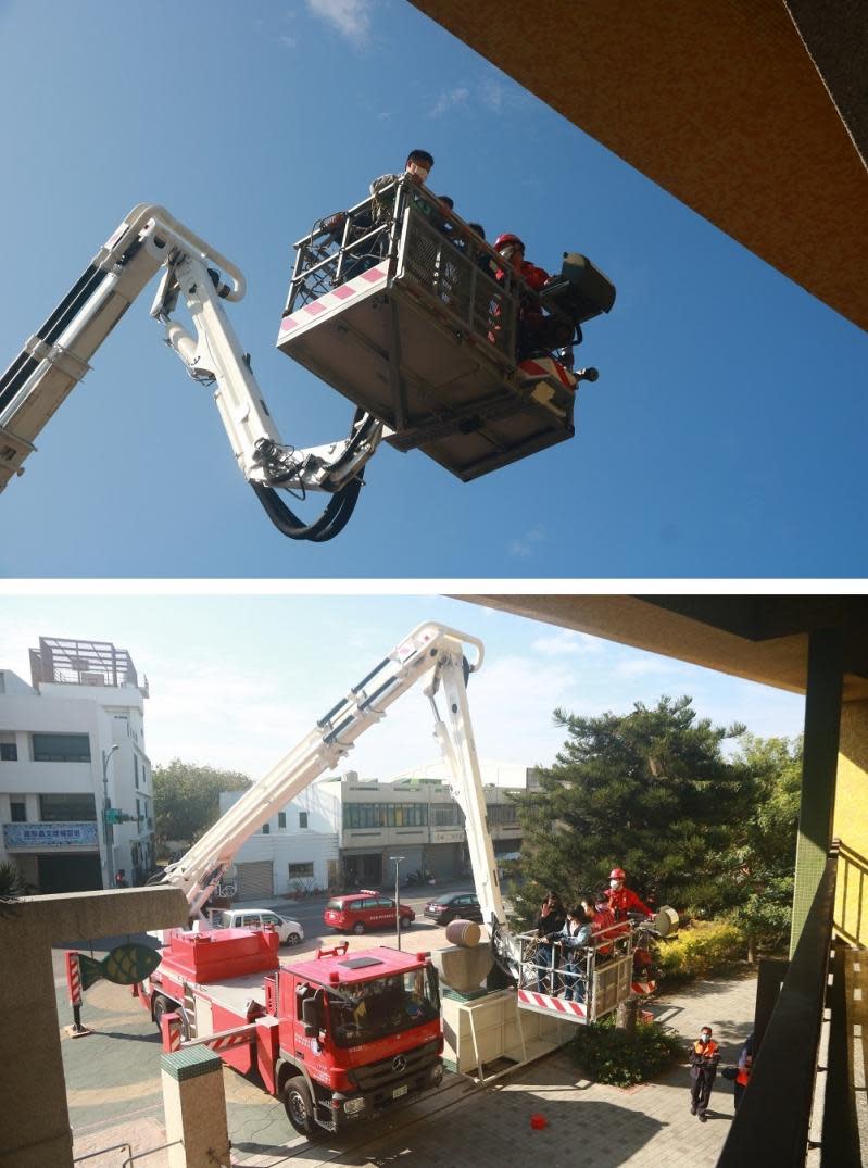 整台消防車開進校園宣導防火　麥寮橋頭國小學生又驚又喜