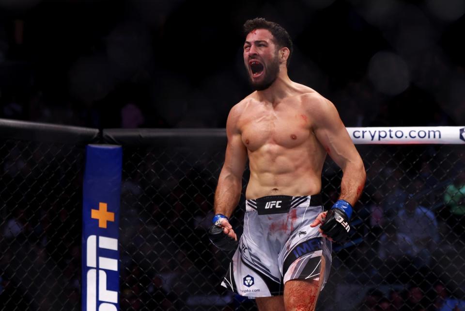 Nassourdine Imavov is among the other French fighters competing at UFC Paris (Getty Images)