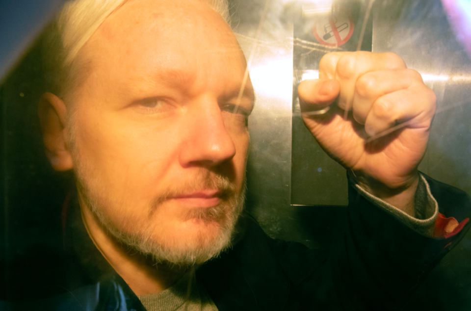 This year was the year Julian Assange <a href="https://uk.news.yahoo.com/julian-assange-time-ecuadorian-embassy-100211217.html" data-ylk="slk:was finally removed;elm:context_link;itc:0;sec:content-canvas;outcm:mb_qualified_link;_E:mb_qualified_link;ct:story;" class="link  yahoo-link"><strong>was finally removed</strong></a> from the Ecuadorian embassy and arrested after his asylum was withdrawn. The WikiLeaks founder was sentenced to 50 weeks in prison for breaching the Bail Act, though a <a href="https://uk.news.yahoo.com/sweden-drops-rape-investigation-involving-julian-assange-132900305.html" data-ylk="slk:rape investigation against him;elm:context_link;itc:0;sec:content-canvas;outcm:mb_qualified_link;_E:mb_qualified_link;ct:story;" class="link  yahoo-link"><strong>rape investigation against him</strong></a> was later dropped. (Getty)