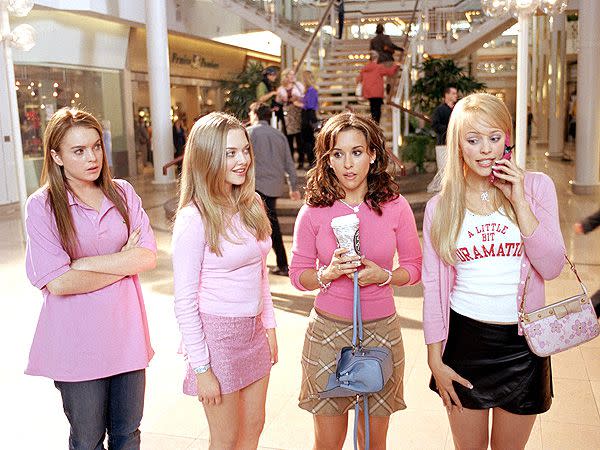 MEAN GIRLS, Lindsay Lohan, Amanda Seyfried, Lacey Chabert, Rachel McAdams, 2004, .
