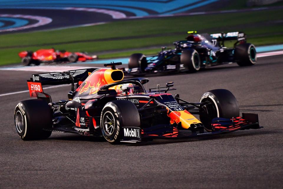 Max Verstappen’s title-winning 2021 Red Bull will be on show at the F1 Exhibition in Vienna (Getty Images)