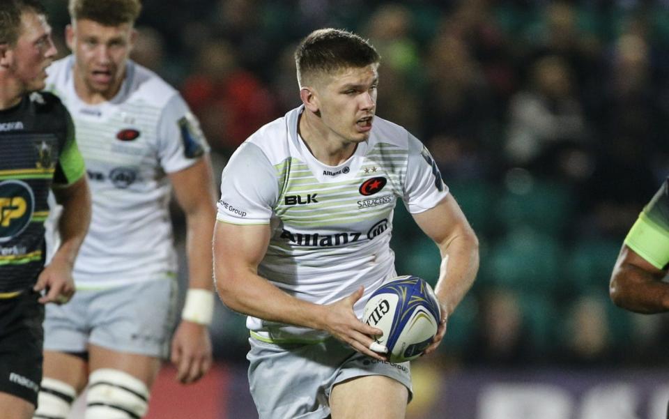 Owen Farrell will be free to play in Saracens’ next Champions Cup game if he escapes a ban - Action Plus