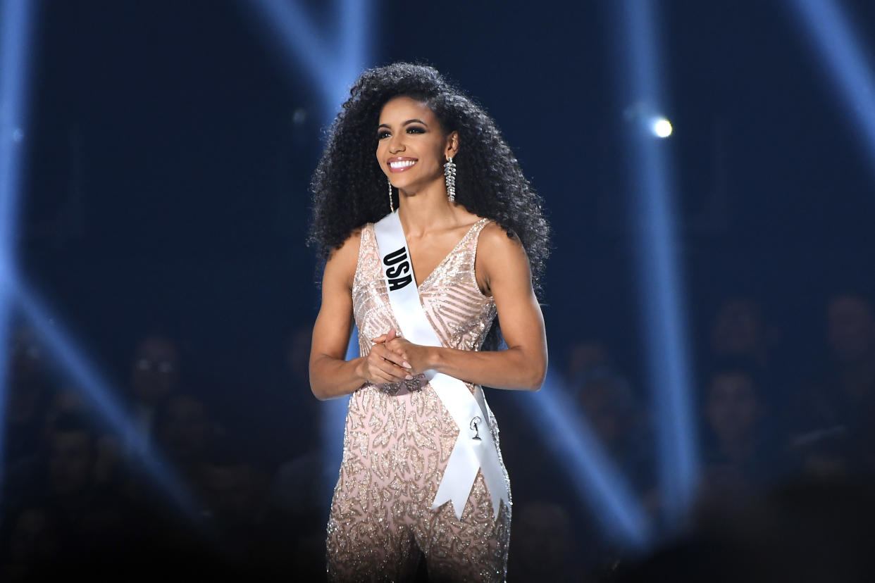 Miss USA Cheslie Kryst talks about the organization's "progress" and support of BLM ahead of the 2020 pageant. (Photo: Paras Griffin/Getty Images)