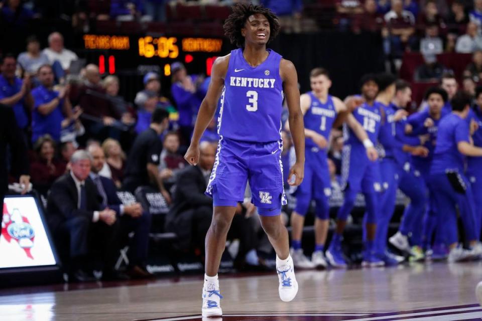Tyrese Maxey helped lead Kentucky to a 25-6 record in his one season as a Wildcat in 2019-20 but never got a chance to play in an NCAA Tournament because COVID-19 derailed the postseason that year.