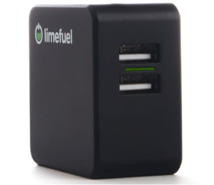 Limefuel Dual Port USB 4.8A Wall Charger