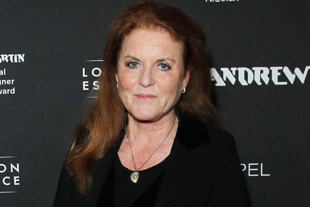 <p>David M. Benett/Dave Benett/Getty Images</p> Sarah Ferguson, Duchess of York attends The Andrew Martin Design Awards 2022