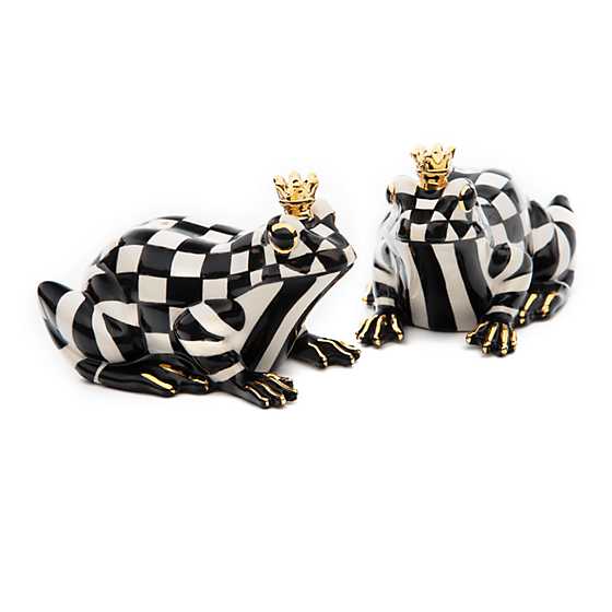 MacKenzie-Childs Frog Salt & Pepper Set