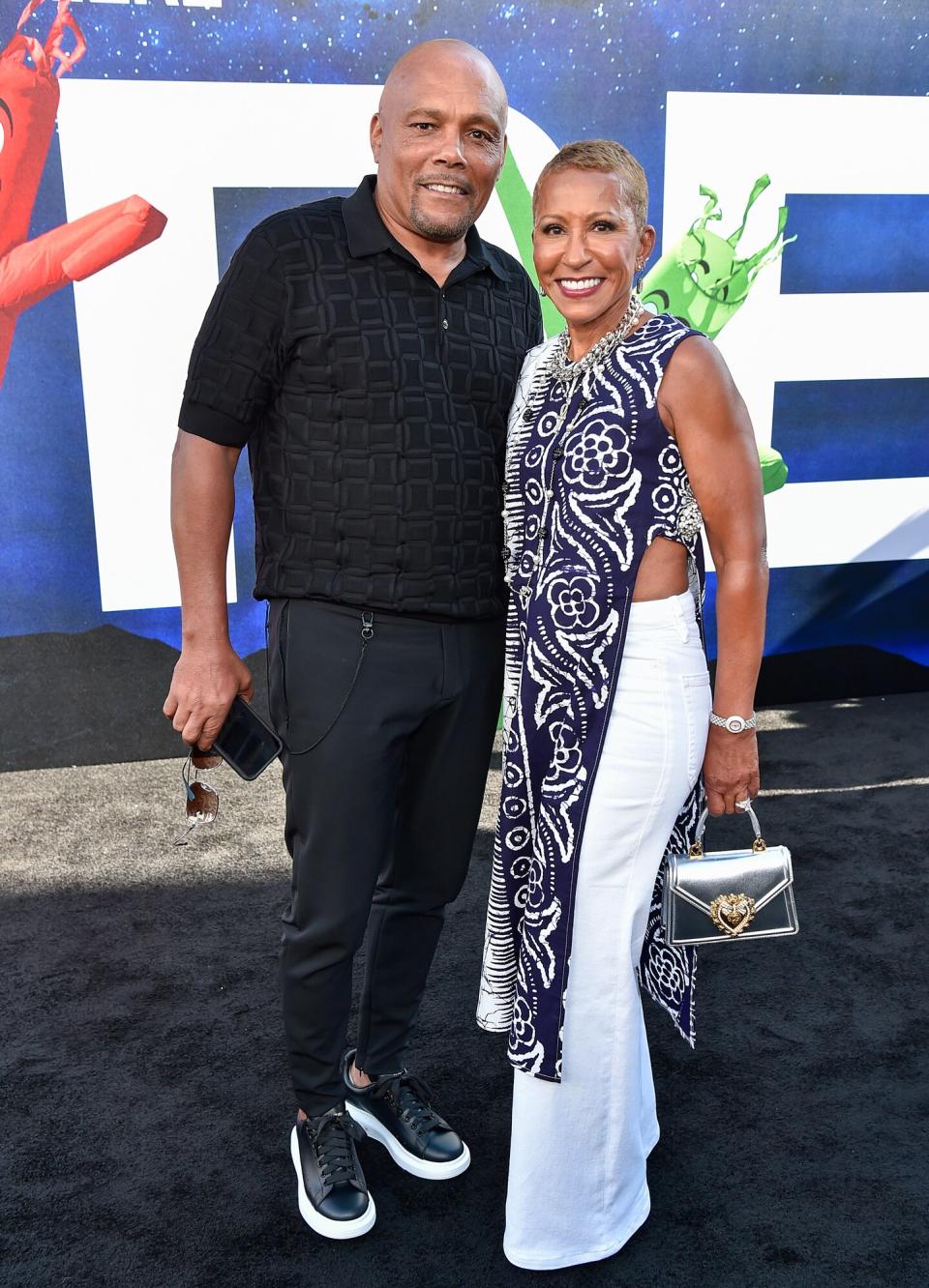 Adrienne Banfield-Norris and Rodney Norris attend the world premiere of Universal Pictures' "NOPE" at TCL Chinese Theatre on July 18, 2022 in Hollywood, California.