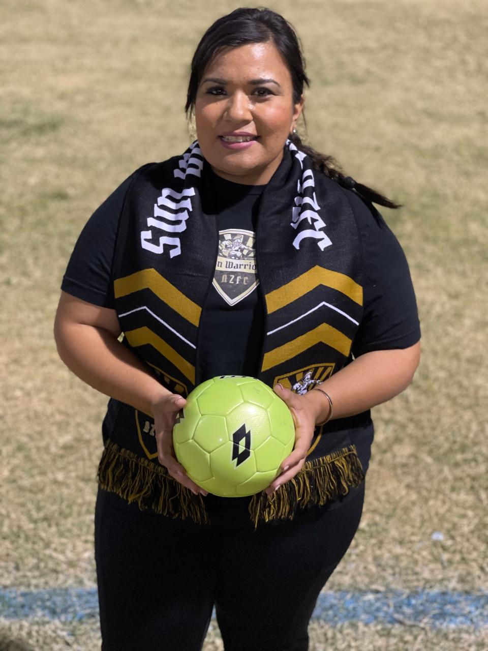 Stephanie Martínez is the founder of the Sun Warriors AZ FC, a soccer club that combines love of the sport with advocacy work. She believes that by offering young people the opportunity to get involved in their community, they can become better athletes and future leaders.