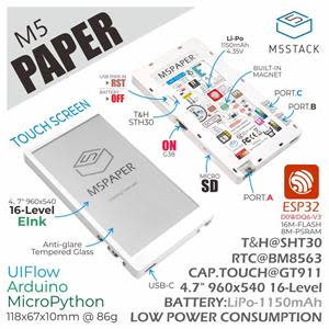 M5stack M5PAPER