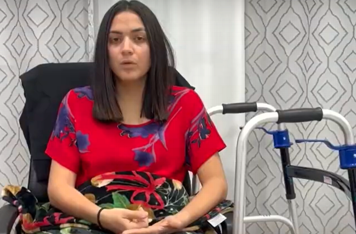 Yaniris Jerez, one of the victims of the April 6 mass shooting in Martini Bar at CityPlace Doral, talks in a video about the long-term recovery of her brother and her fiance, who were also shot. Two people were killed and seven injured in the shootings.