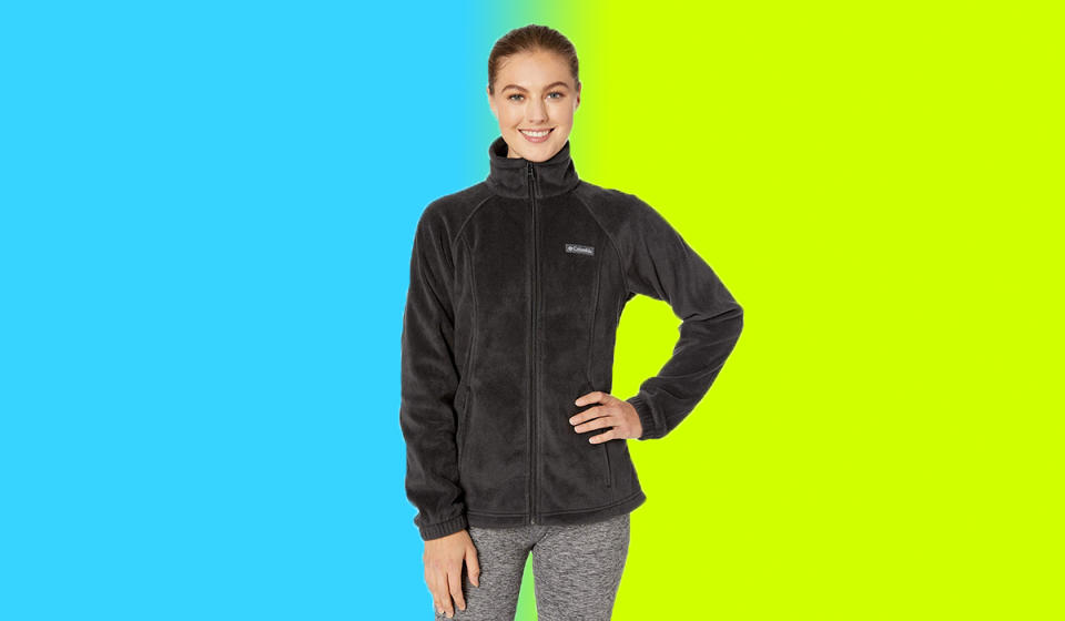 This hoodie is meant for movement. (Photo: Zappos)