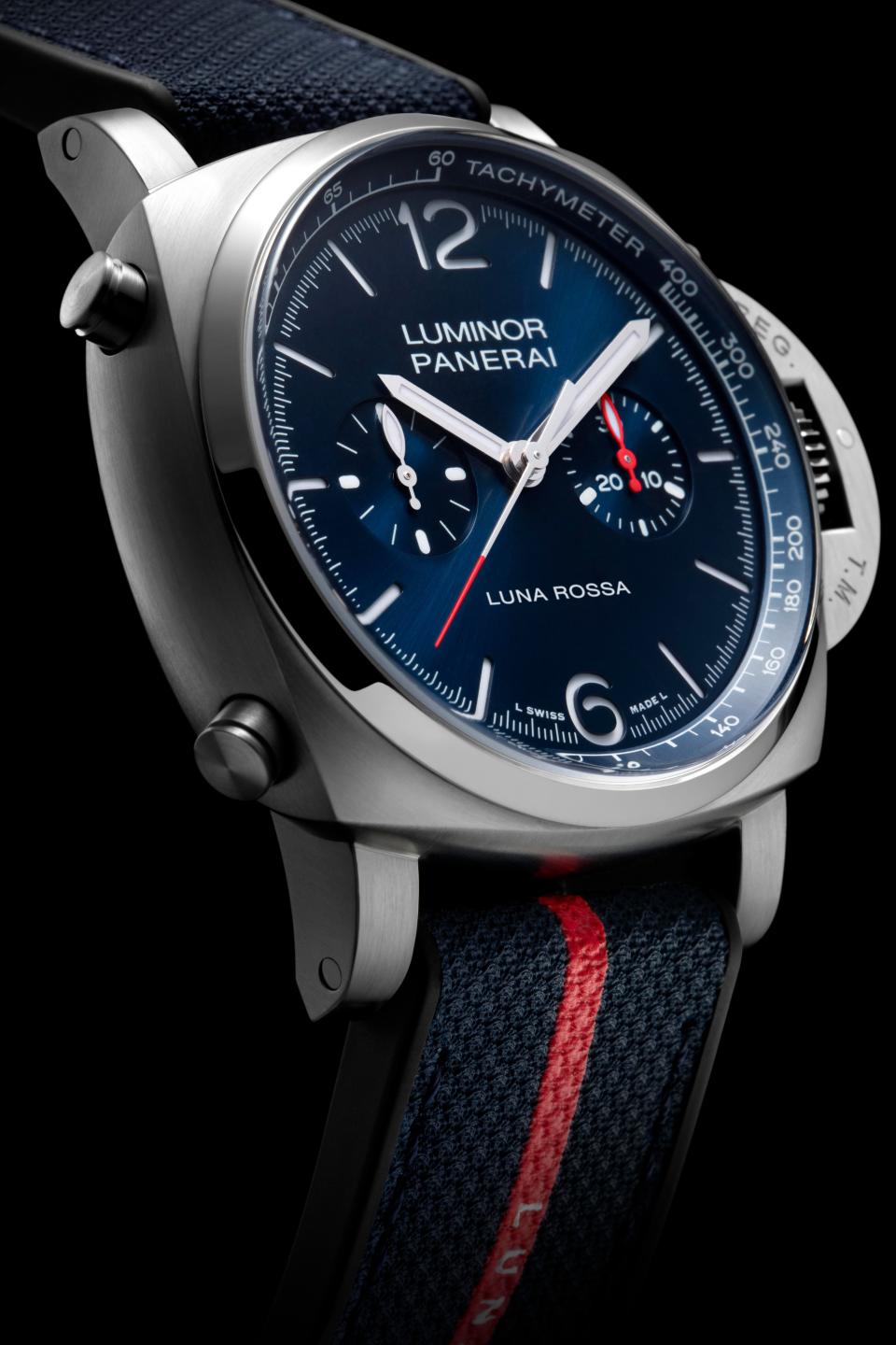 The Panerai Luna Rossa made in collaboration with Prada