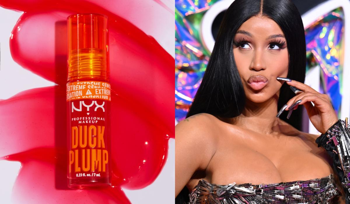 Cardi B to Star in Nyx Super Bowl Commercial for New Duck Plump 'Cherry  Spice' Lip Gloss
