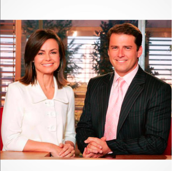 The pair have worked together for over 10 years. Source: Channel Nine