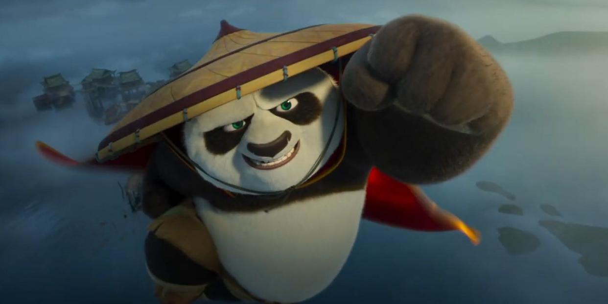 jack black, kung fu panda 4