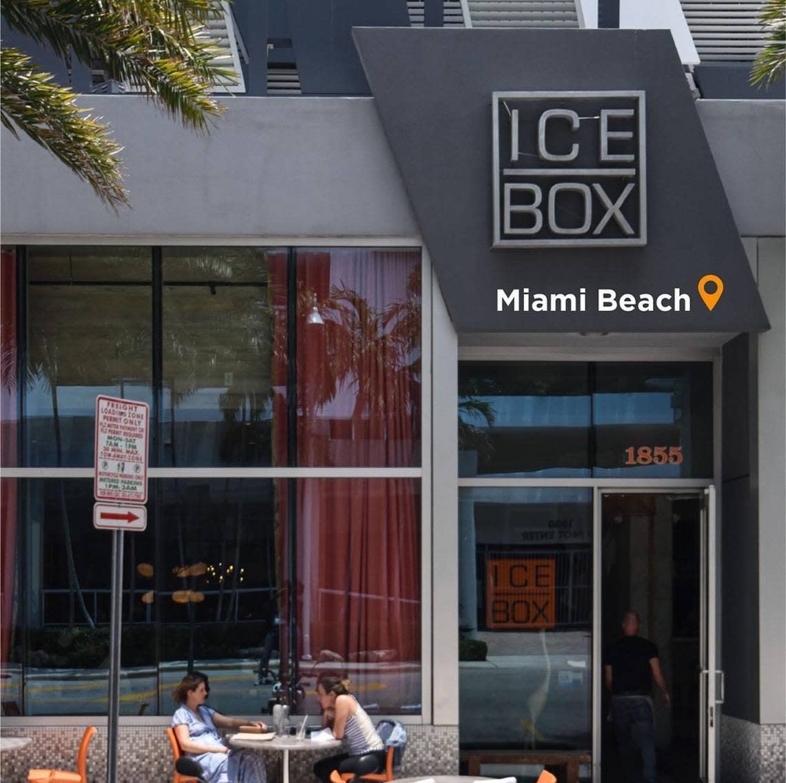 The Ice Box Cafe in Miami Beach has closed; the Hallandale Beach location is also closed.