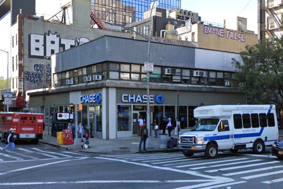 Police said Daquan Armstead allegedly attacked a woman at Essex and Delancey streets on April 5 — and another woman down the street five minutes later. Google Maps