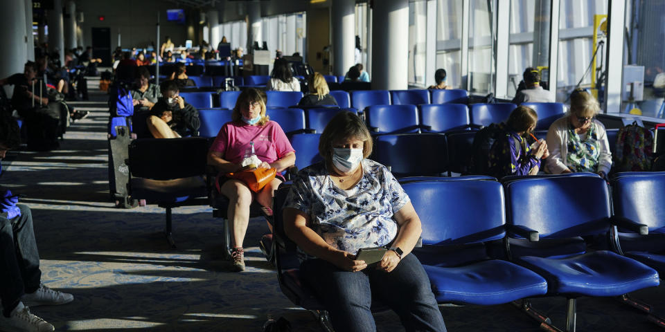 U.S. Airline Stocks Rally Ahead Of A Pickup In Summer Travel (Sandy Huffaker / Bloomberg via Getty Images)