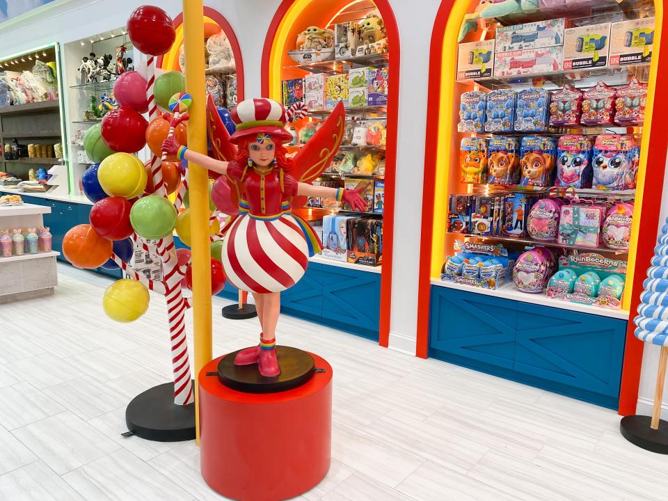 The Candy Fairy welcomes guests at Sweet Noshings at 541 Perkins Ext. in East Memphis.