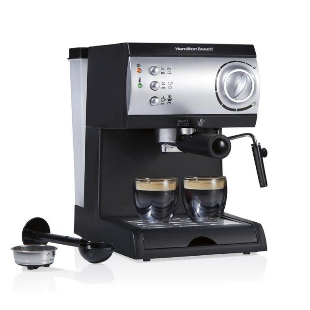 Ihomekee Espresso Machine, 3.5Bar Espresso and Cappuccino Machine