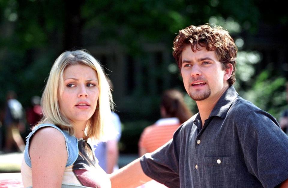 <p>Nachdem seine große Liebe zu Joey kein Happy End fand, verguckte sich Pacey (Joshua Jackson) in Staffel fünf in ihre Mitbewohnerin am College: Aber auch der Beziehung zu Audrey Liddell (Busy Philipps) sollte kein Glück beschieden sein. (Bild: Sony Pictures Home Entertainment)</p> 