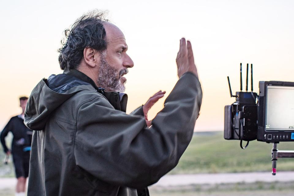 BONES AND ALL, director Luca Guadagnino, on set, 2022. ph: Yannis Drakoulidis / © MGM / Courtesy Everett Collection