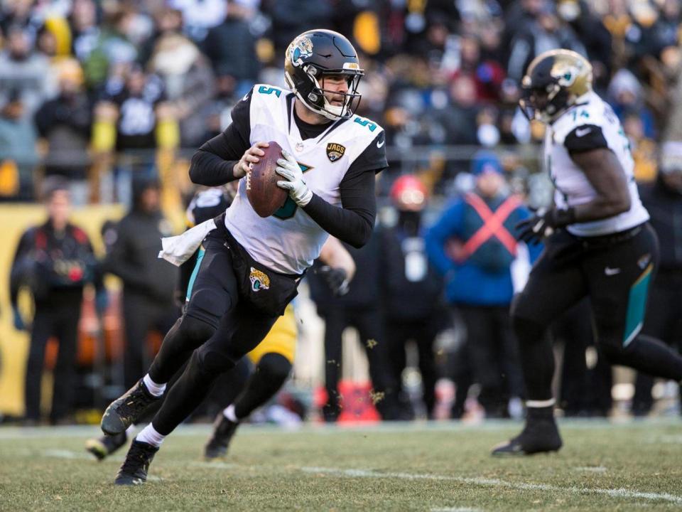 Blake Bortles in action for the Jacksonville Jaguars (Getty)