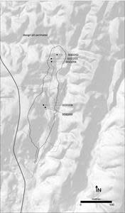 Figure 2: Location Plan showing reported holes