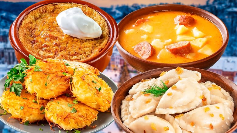 Eastern European potato dishes