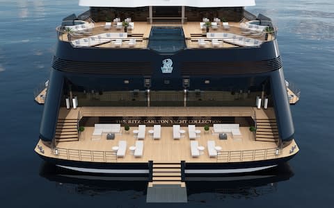 A peek at what's to come - Credit: HJ Barreras Shipyard/Ritz-Carlton