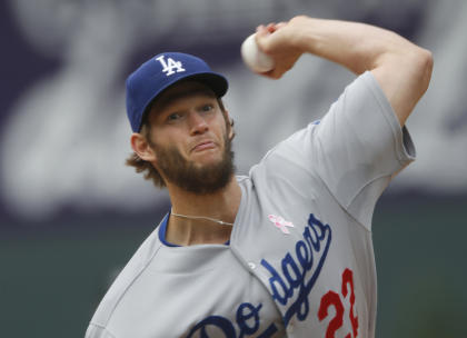 Clayton Kershaw is striking out hitters at a greater rate this season. (AP)