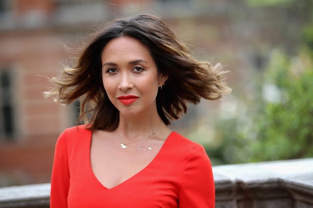 Myleene Klass shows off 73 mosquito bites in Philippines