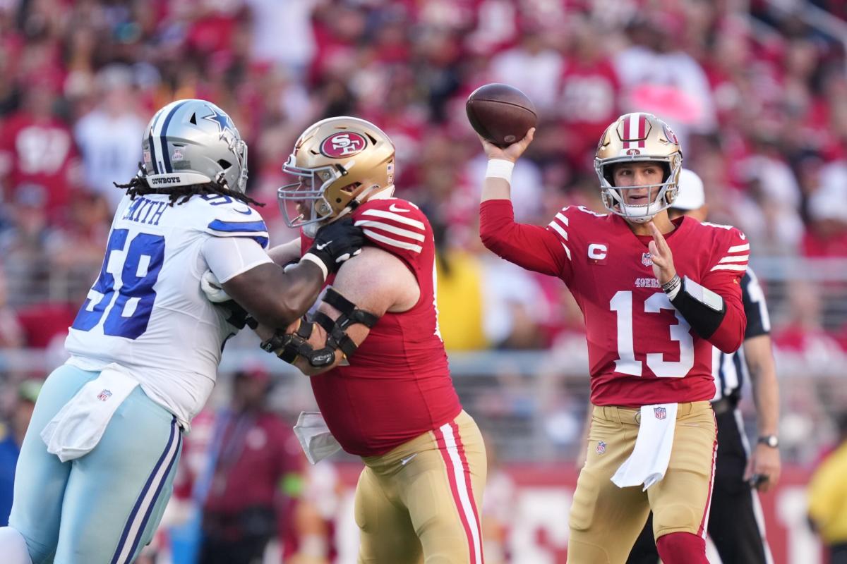 49ers hang on late for wild-card victory over Cowboys – Orange County  Register