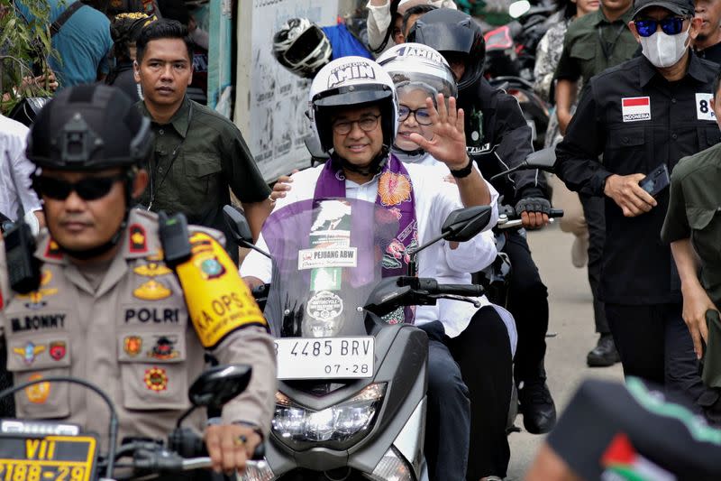 Indonesia's presidential candidate campaign rally in Jakarta