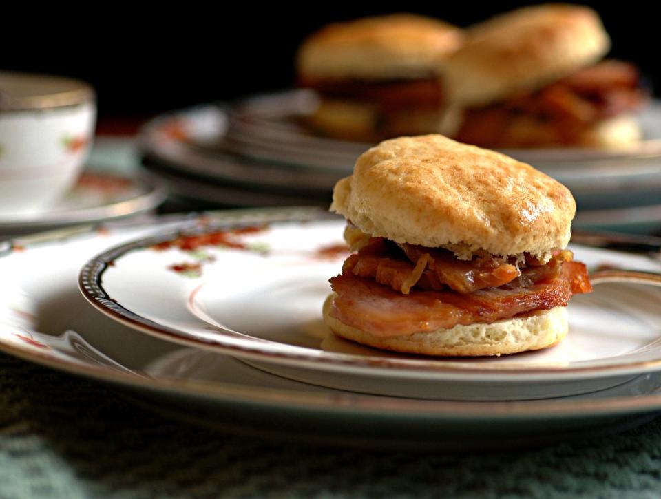 best state fair foods west virginia ham biscuits country ham biscuits