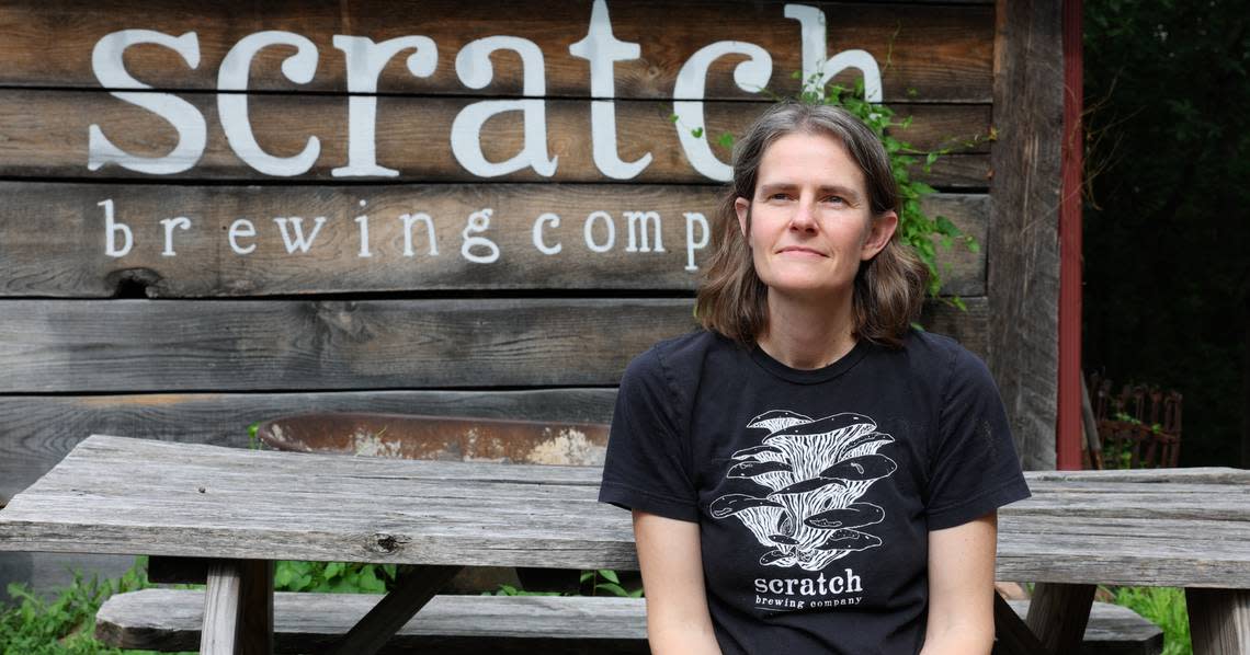 Marika Josephson, co-owner of Scratch Brewing Co., said the name for the establishment came from both the ingredients used and the ethos of self-creation. “We even built this place all by ourselves,” Josephson said.