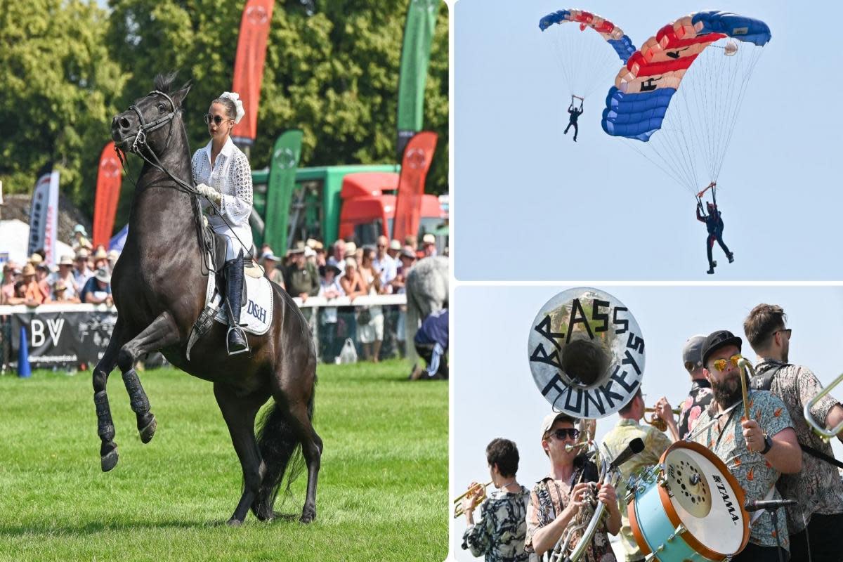 Entertainment inside the Grand Ring at the Royal Norfolk Show <i>(Image: Newsquest (Sonya Duncan))</i>