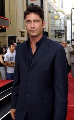 Gerard Butler at the LA premiere of Paramount's Lara Croft Tomb Raider: The Cradle of Life