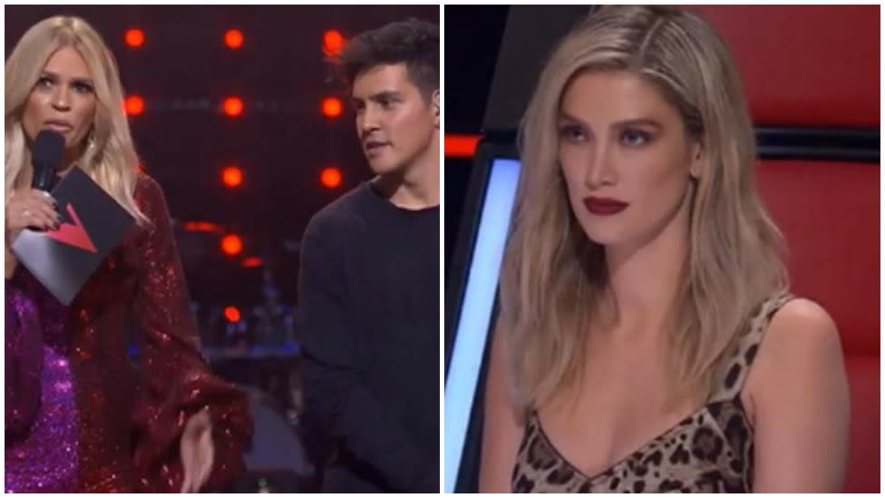 The Voice star Delta Goodrem's have landed her in hot water with the show's other coaches.