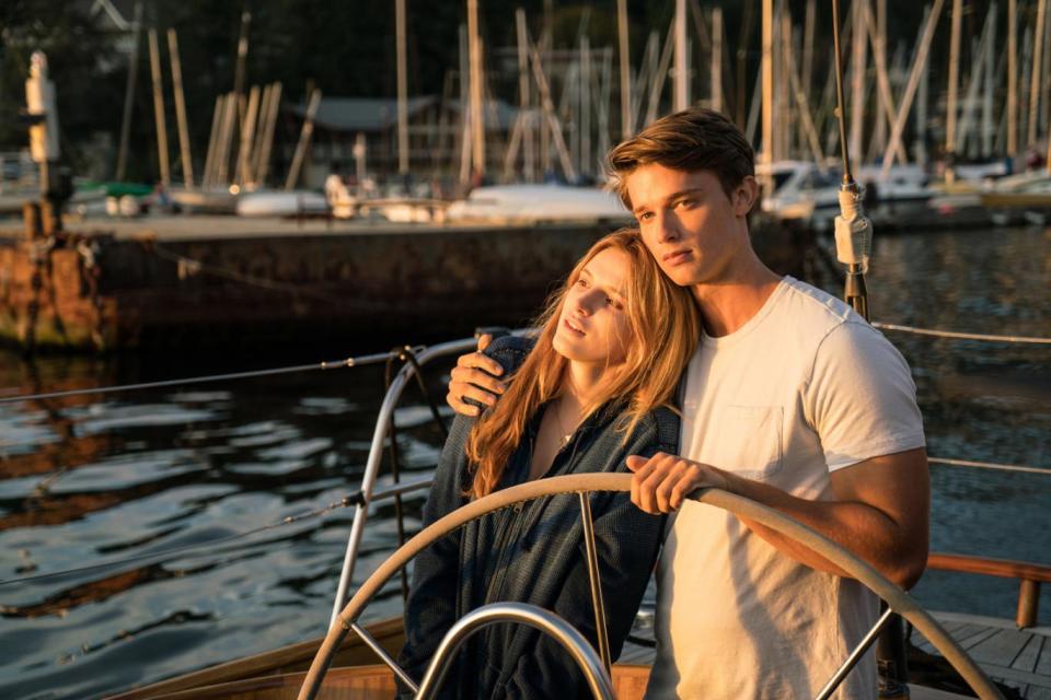 Teen tearjerker: Bella Thorne and Patrick Schwarzenegger in Midnight Sun (Studio Canal)