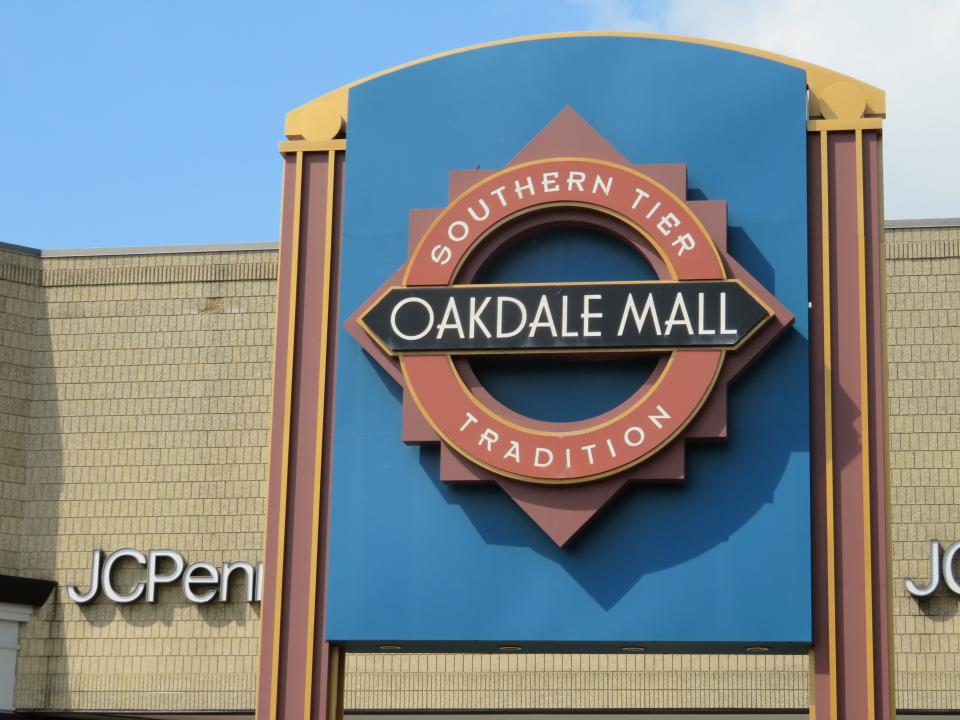 The Oakdale Mall, once one of the Binghamton region's largest retail centers, pictured in January of 2019.